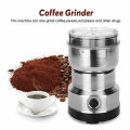 High Quality Stainless Steel and PP - Stainless Steel Blade - Silver Color - Electric Spice Blender Grinder. 