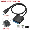USB 3.0 To Sata Adapter Converter Cable For 2.5/3.5 inch External HDD SSD Convert USB3.0/Type C to SATA III Hard Drive Adapter. 