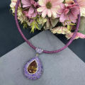 High-end Luxury Changing Color Sudan Stone Snake Skin Gothic Jewelry Women's Wedding Accessories. 