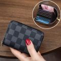 Men/Women Small Blocking Zipper Credit Card Wallet/Purse - Card Holder. 