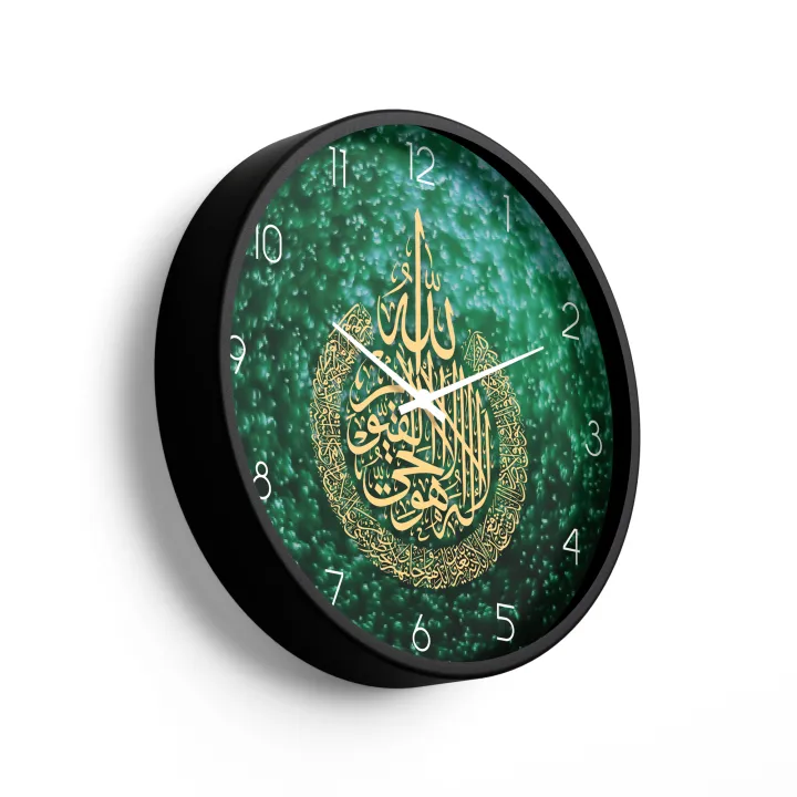 Ayatul%20Kursi%20Islamic%20Calligraphy%20Wall%20Clock%20-%20Image%203
