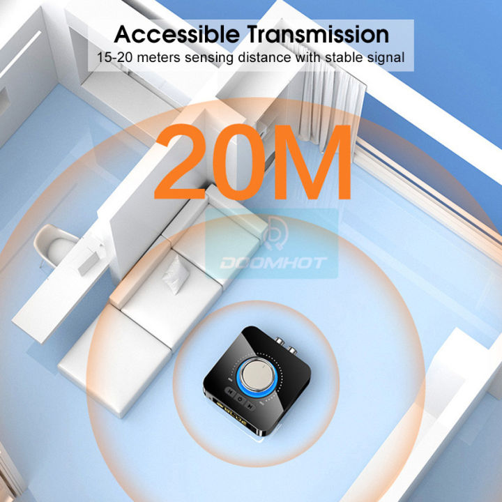 DoomHot%20Two%20In%20One%20Audio%20Bluetooth%20Adapter%20Digital%20Display%205.0%20Bluetooth%20Audio%20Receiver%20Transmitter%20Two%20In%20One%20Aux%20Audio%20Adapter%20HIFI%20Audio%20Receiver%20HD%20Microphone%20Support%20USB%20Drive%20/%20TF%20Card%20/%20AUX%20/%20RCA%20-%20Image%203