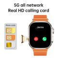 WS10 Ultra/HW ultra 2 call / Ultra S9 / Ultra S9 Max / WS10 Ultra / S8 Ultra 5G Android Smartwatch With Dual Camera 8G Ram & 128G Rom(Only WS9 Ultra 8g Ram 128g Rom)Smartwatch 5G Android System Dual Camera Wi-Fi 4G Ram + 64G Storage Memory. 