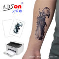 Manufacturers spot watermark paper A4 inkjet printing tattoo stickers color transfer printing tattoo paper cross-border supply of 10 sets.