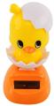 Solar Powered Chicken Dancing Toy Animal Chick Doll Flip Flap Car Dashboard Ornament Home Desk Window Decor. 