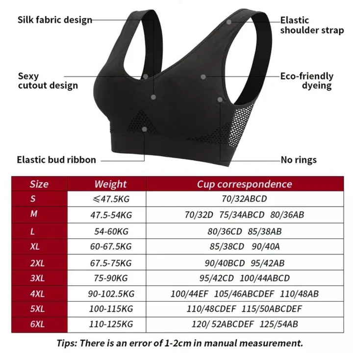 F-ROPA%20Seamless%20Sports%20Bras%20For%20Women%20Bras%20S-6XL%20Plus%20Size%20Underwear%20Push%20Up%20Mesh%20Top%20Bra%20Without%20Bones%20Frame%20Unwired%20Bras%20-%20Image%205