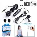BOYA BY M1 Microphone Boya Professional Microphone For Mobile & Dslr - Black.