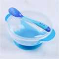 Baby Suction Feeding Bowl with Spoon Bowl 1 Set Multicolor. 