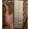 High-Strength N52 Neodymium Square Magnets 25x5x1mm, 25x5x1.5mm for DIY Projects, Magnetic Playboards, and Office Organization - Unisex.