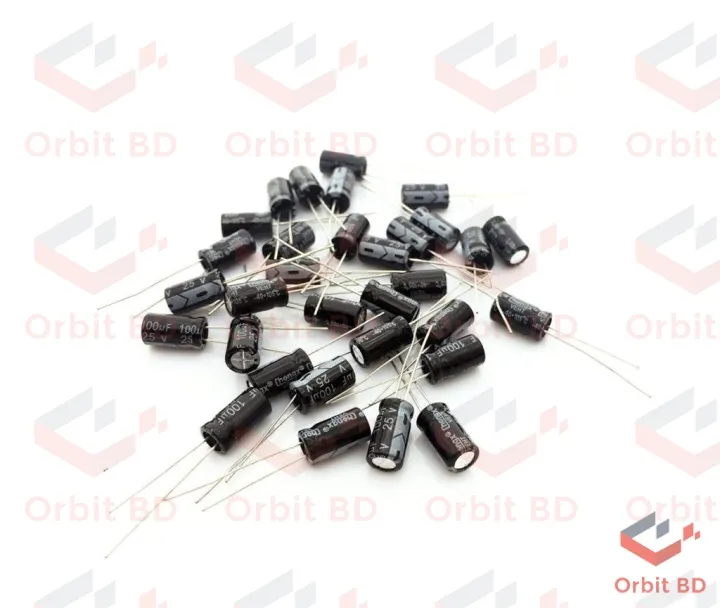 Radial%20100uF%20Electrolytic%20Capacitor%2025V-25Pcs%20-%20Image%202