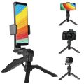 Mini Flexible Tripods Phone and Live Set for Professional Photo Video Camera Handheld Stabilizer Hand Grip Vlogging Tripod With 360° rotatable phone holder for DSLR GoPro  Action Camera & Smartphone. 