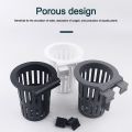 New Water Plant Landscape Fish Tank Hydroponic Planting Basket Planted Tank Soilless Cultivation Planting Basket Aquarium Planter Cups Landscaping Basin Fish Tank Plant Cup.