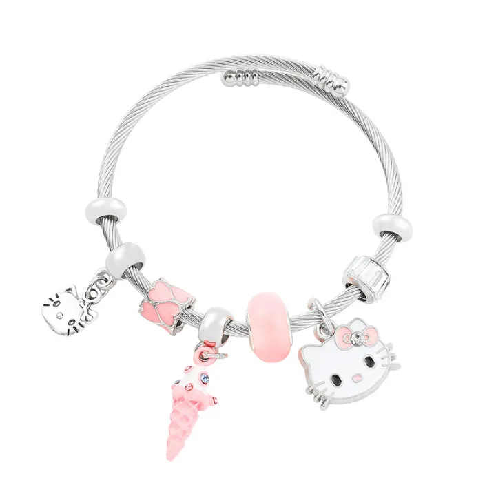 Sanrio%20Hello%20Kitty%20Bracelet%20Fashion%20Trendy%20Girl%20Y2K%20Bangles%20KT%20Cat%20Crystal%20Beads%20Hand%20Chains%20For%20Women%20Wedding%20Jewerly%20-%20Image%206