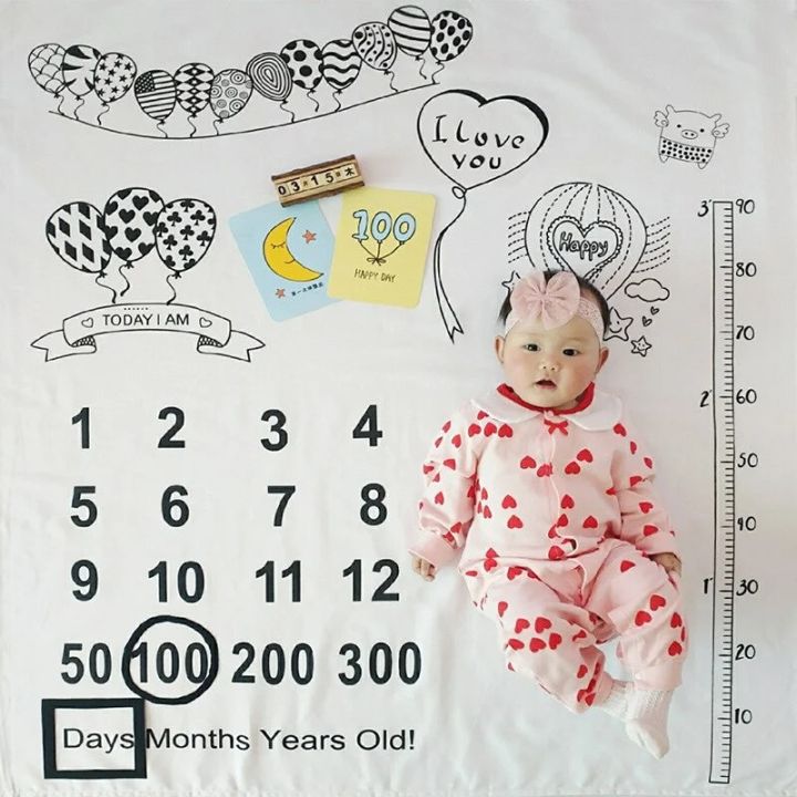 Newborn%20Baby%20Monthly%20Growth%20Milestone%20Blanket%20Photography%20Props%20Background%20Cloth%20DIY%20Infant%20Photo%20Accessories%20Fotografia%20-%20Image%205
