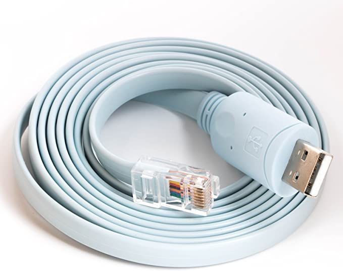Adapter USB 2.0 To Serial RS-232 RJ45 male