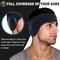 Winter Headband Polar Fleece Wool Thermal Bandana Ear Warm Sweatband Headwear Hairband Moisture-wicking Headwrap Women Men Girls. 