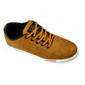 High quality rubber soul shoe for men and Chocklet color.