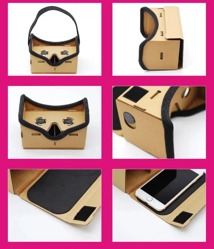 Virtual Reality Glasses for Google Cardboard Glasses 3D Glasses