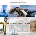 Pre-filter  Purifier System 0.5/0.75/1inch Pure Brass Body Stainless Steel Mesh Prefiltro with Gauge. 