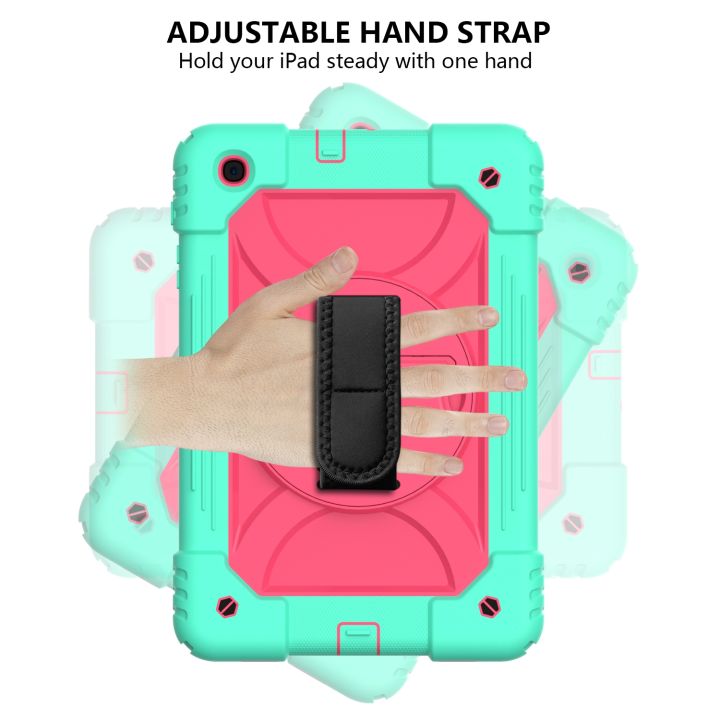 For%20Samsung%20Galaxy%20Tab%20A%2010.1%20T510/T515%20Shockproof%20PC%20+%20Silicone%20Combination%20Case%20with%20Holder%20&%20Hand%20Strap%20&%20Shoulder%20Strap%20-%20Image%203