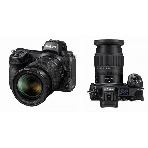 Nikon Z7 45.7 MP Mirrorless Digital Camera with FTZ Adapter and 24-70 mm Lens