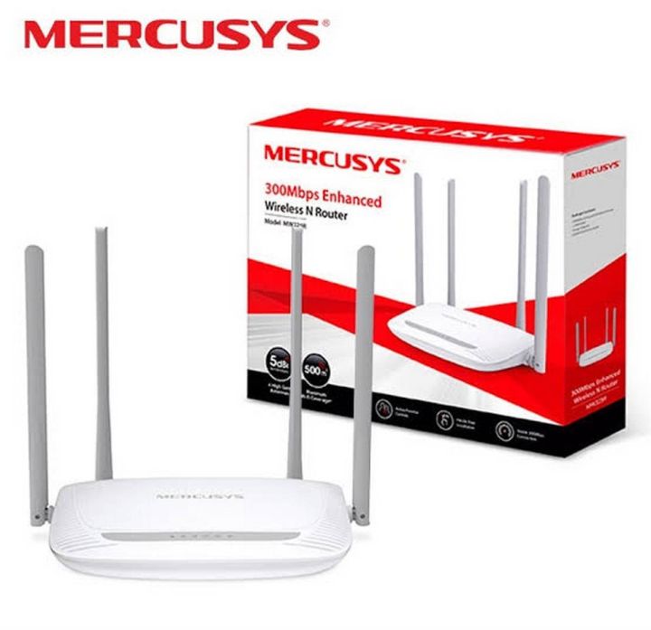 Mercsys Router Mercusys Mw-325R 300Mbps Wireless Router - White - Wifi Router | Daraz ...