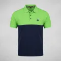 Budget-Friendly Men's Polo T-Shirt | Green & Black Color | 160 - 170 GSM Cotton | Soft & Breathable | Lightweight | Short Sleeve | Regular Fit. 
