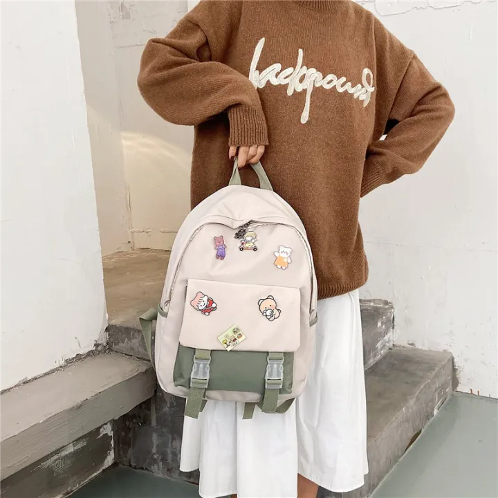 Bag%20wholesale%20ng%20high%20school%20university%20flow%20ulzza%20school%20bag%20female%20korean%20version%20of%20the%20tide%20of%20the%20backpack%20forest%20japanese%20junior%20high%20school%20students%20on%20both%20shoulders%20-%20Image%203