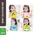 Silcione 1 Ps Bati System Bibs for Baby (Color as per stock). 