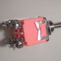 6Pin Momentary ON-OFF-ON TOGGLE Switch 3 Terminal 15mm Long Head AC 250V 15A 3 Pin 3 Positions. 