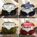 Airpodss Pro 2nd Generation PU Leather Shockproof with Loss Prevention Clip Case Premium Protective Carrying Cover. 