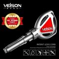 VEISON DX11 6mm Anti Acid Anti-Theft 3 Key Disc Brake Lock Multicolor.