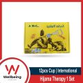 Hijama/ Cupping/ Sunnah Therapy 1 Set with 12pcs Cup.