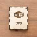 Mini UPS Box For Router Power Bank- Mini Router UPS Borad Box-Fiver Board Box- Only Box (Circuit Not included). 