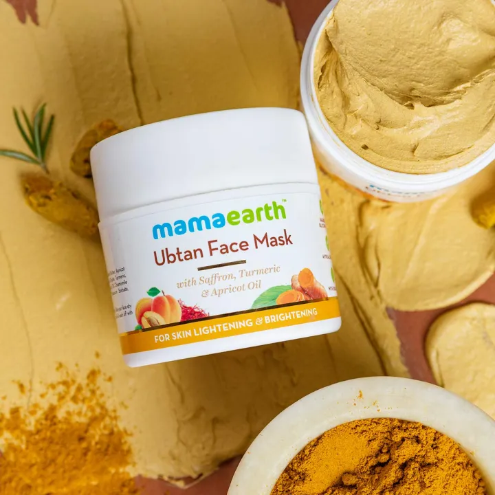 Mamaearth%20Ubtan%20Face%20Pack%20Mask%20for%20Fairness,%20Tanning%20&%20Glowing%20Skin%20with%20Saffron,%20Turmeric%20&%20Apricot%20Oil,%20100g%20-%20Image%202