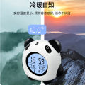 Cross-Border Smart Alarm Clock Cartoon Creative Sleep Timing Electronic Clock Children Bedroom Desktop Rechargeable Clock. 