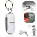 【Limited stock】 Blue Anti-Lost Key Finder Keychain Whistle Beep Sound Alarm LED Light.