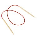 Knitting Needles Set-18 Pairs 18 Sizes Bamboo Circular Knitting Needles + 36 Single Pointed Bamboo Knitting Needles + Weaving Tools Knitting Kits. 
