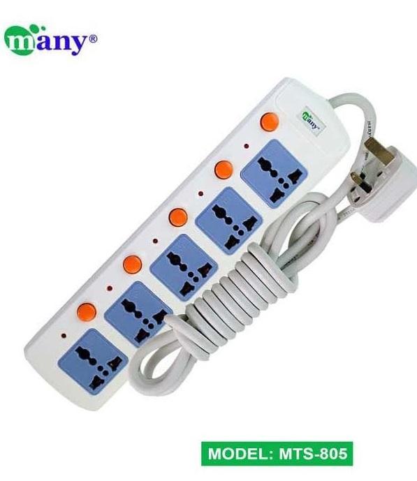Multiplug%20Many%20Exclusive%205%20Port%20Model%20MTS-805=%203%20Pin%20Plug%20/3%20miter%20Wire%20-%20Image%202