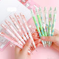 Kawaii Cartoon Mechanical Pencils Set Cute Automatic Pencils with Refills Korean Stationery Press Pens School Office Supplies. 