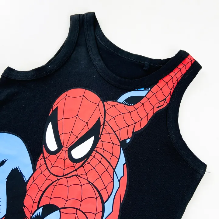 Baby%20Boys%20Cute%20Summer%20Spider%20Man%20Printed%20Cotton%20Tank%20Top%20From%20Levin%20-%20Image%204