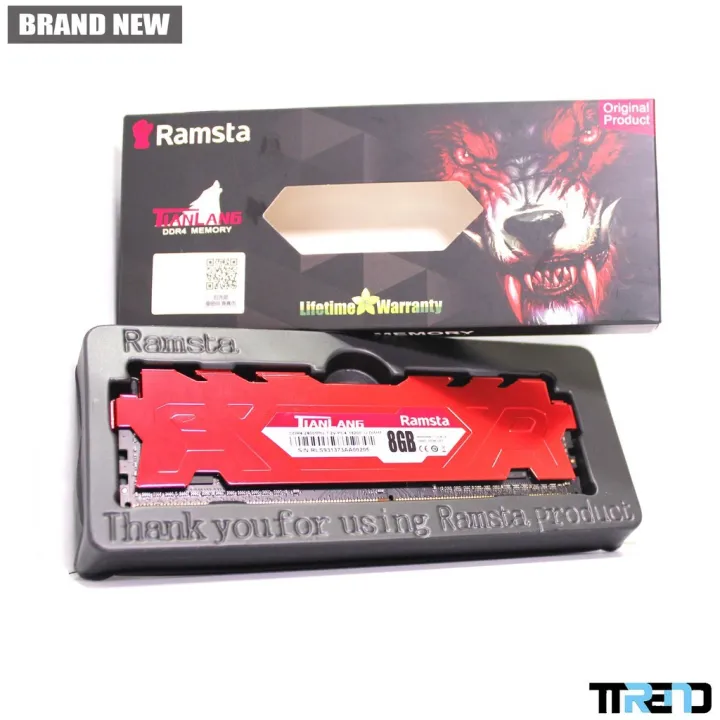 Ramsta%20DDR4%208GB%202666MHz%20DESKTOP%20Heatsink%20RAM%20With%2003%20Year%20Warranty%20-%20Image%202