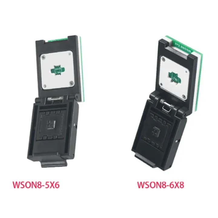 QFN8%20WSON8%20DFN8%205x6/6x8%20QFN8%20WSON8%20DFN8%20Adapter%20IC%20Socket%20for%20SPI%20NAND%20NOR%20Flash%20MLF8%20MLP8%20SON8%20with%20High-End%20Spring%20Probe%20(A)%20-%20Image%204