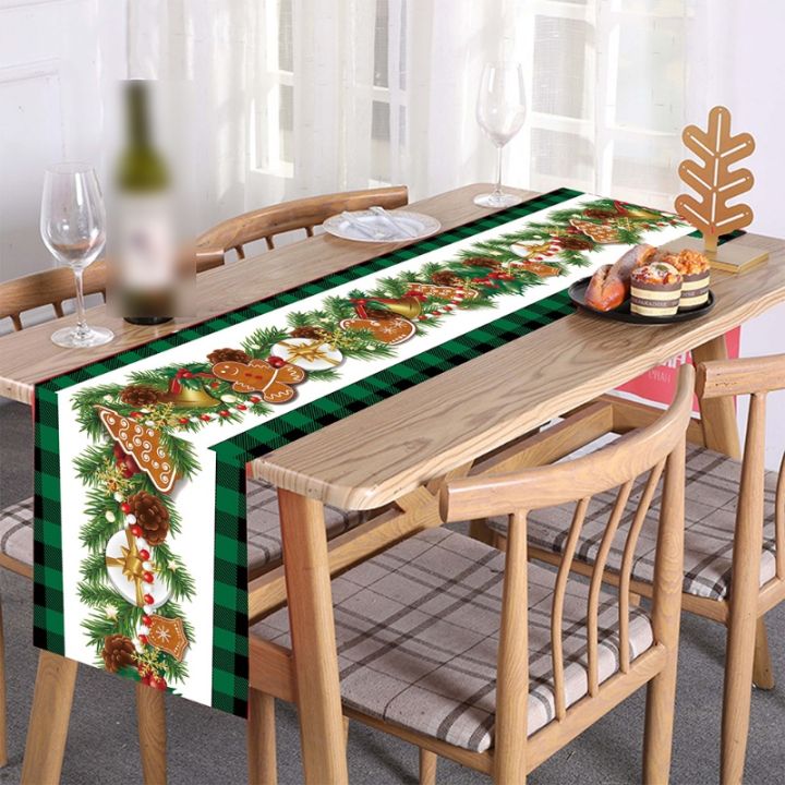 180*35cm%20Merry%20Christmas%20Tablecloth%20New%20Year%20Party%20Table%20Decorations%20Safflower%20Pine%20Leaves%20Christmas%20Table%20Cloth%20Christmas%20Table%20Runner%20Merry%20Christmas%20Decoration%20-%20Image%202
