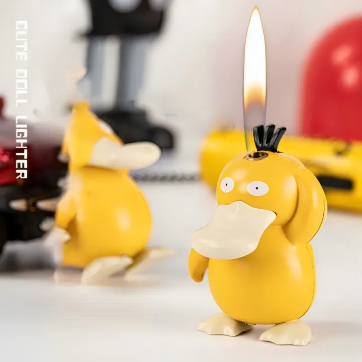 3D%20Cartoon%20Doll%20Duck%20Lighter%20Open%20Flame%20Butane%20Gas%20Lighter%20Cute%20Lighter%20-%20Image%203