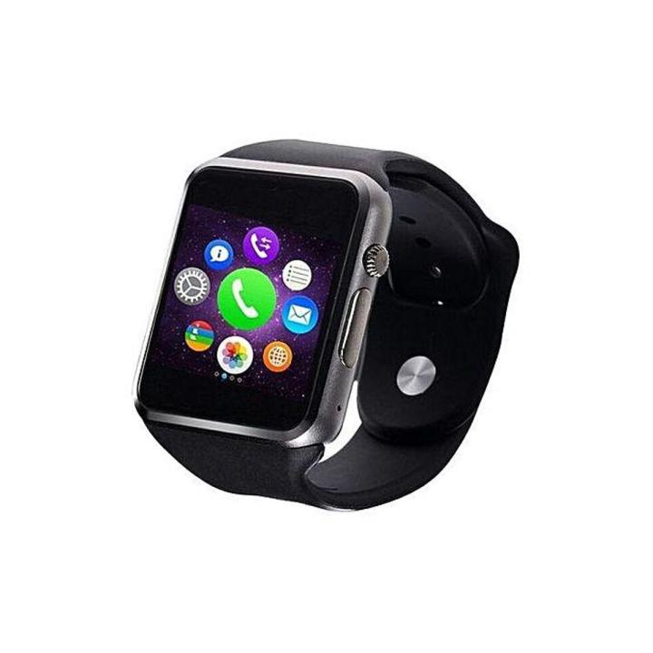 The A1 Smart Watch sports SIM and Android Mate-Black
