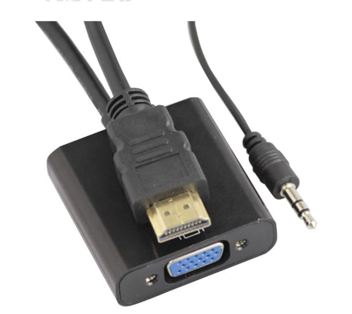 HDMI%20to%20VGA%20Adapter%20Converter%20with%20Sound%20Cable%20**BLACK%20OR%20WHITE**%20-%20Image%204