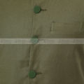 Olive Sleeveless Coat & Koti for Men.