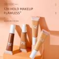 Pudaier liquid foundation Makeup Waterproof Oil Control Concealer bb Cream Facial foundation Cream Moisturizing -1N.