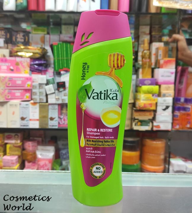 Vatika Honey & Egg Repair And Restore Shampoo - 400ml